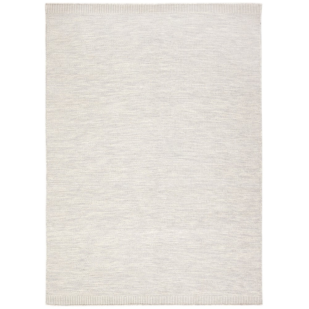 New Comfort Modern Kilims J-96-04 Wool Rug in Silver Grey